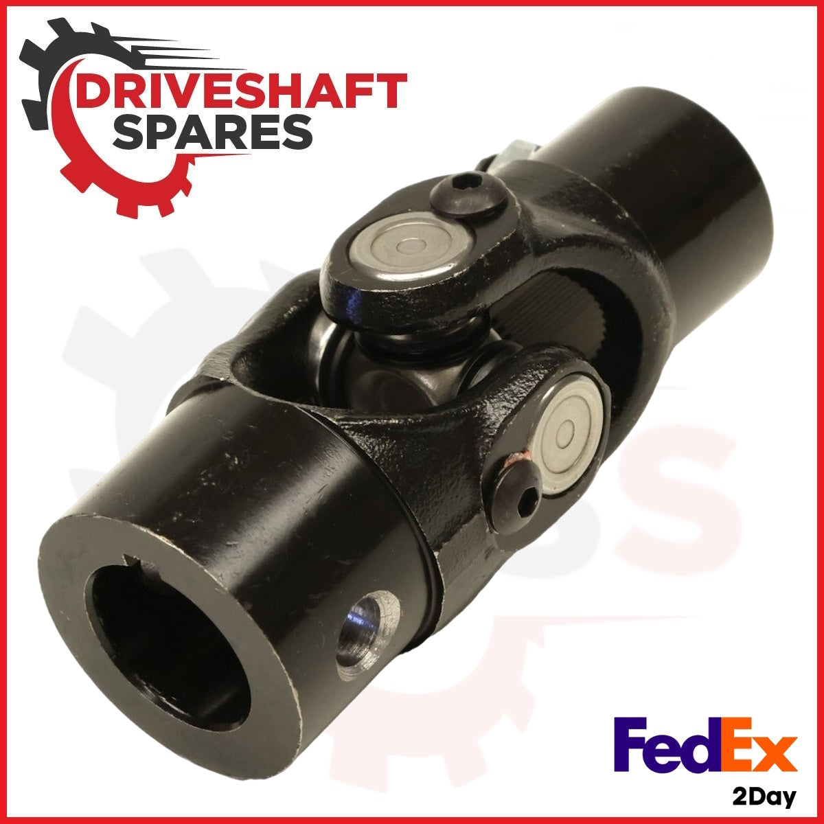 Universal Steering Shaft U-Joint 3/4" 48 Spline & 7/8" with keyway
