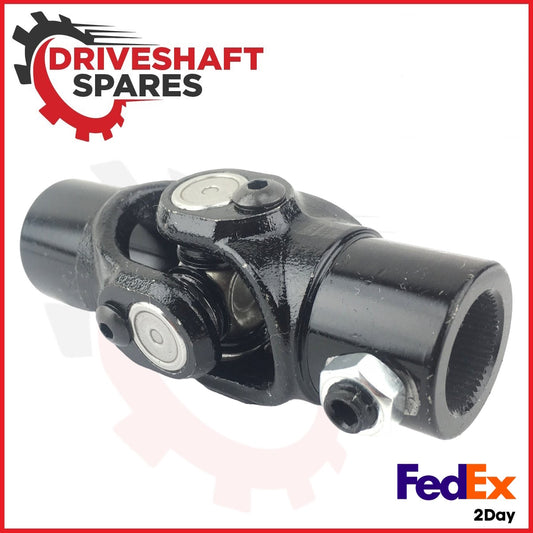 Universal Steering Shaft U-Joint 3/4" Bore weld-on & 3/4" Bore 48 Splines