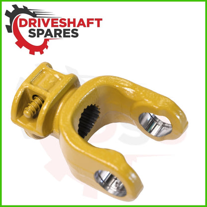 PTO Quick Disconnect Yoke 30.2 X 80 21 splines - 34.9mm (1 3/8) H-1