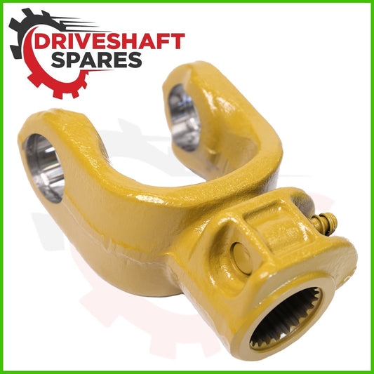 PTO Quick Disconnect Yoke 30.2 X 80 21 splines - 34.9mm (1 3/8) H-1