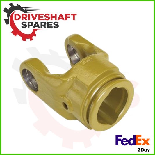 TYC2770-344, PTO Agricultural Lemon Tube Yoke 27 X 70 - 34.5mm for L344 Tube