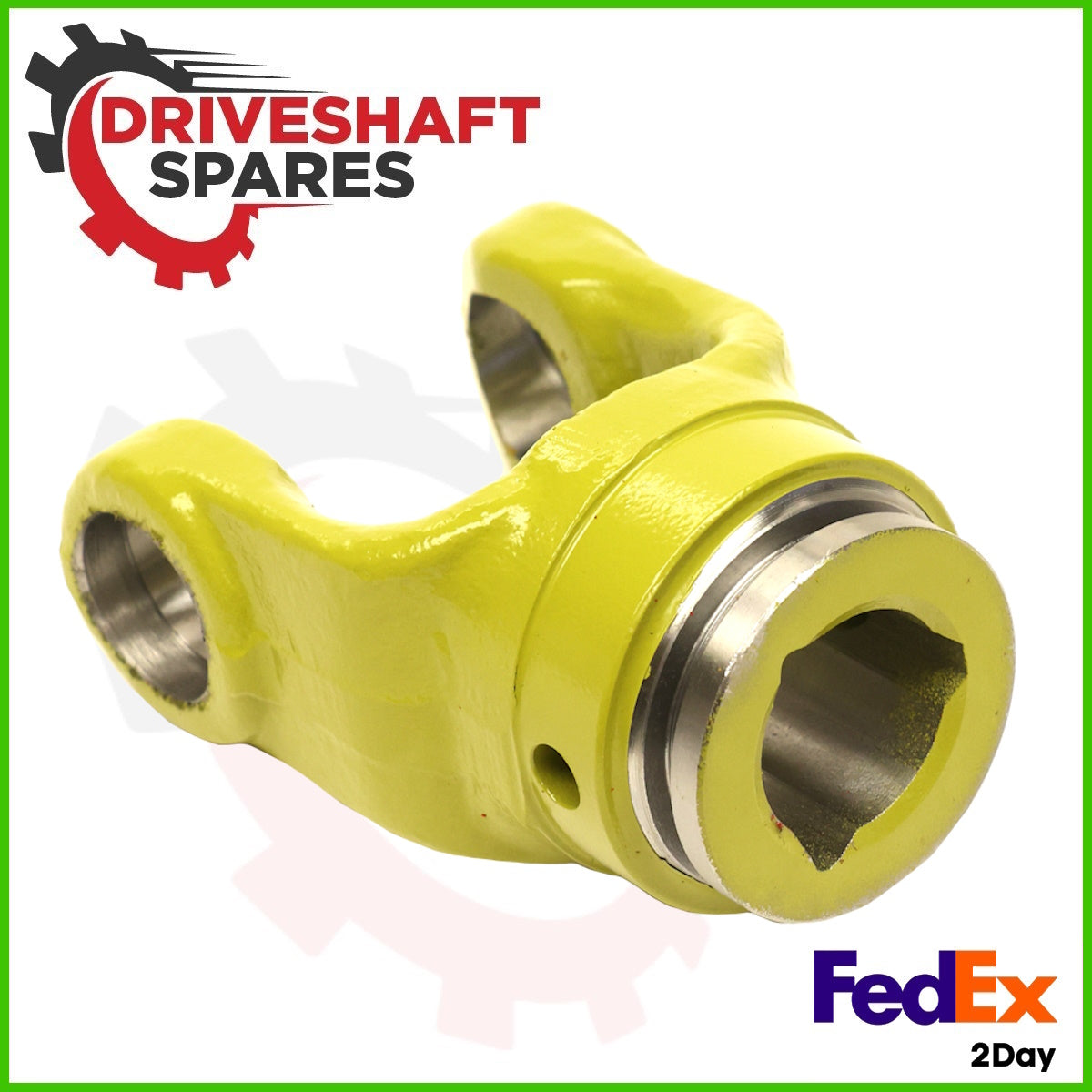 Inboard PTO Yoke 23.8 X 61.3 Triangle Tube 29mm, H-75mm, inner slide 40mm.