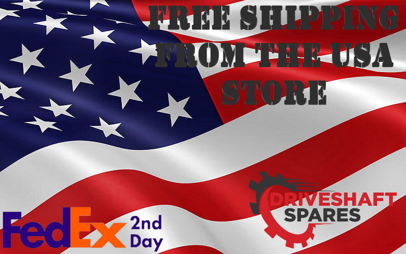 10016266 SPICER End Yoke 32 Spline 1310 Series + 2-94-28X SPICER U-Bolt Kit