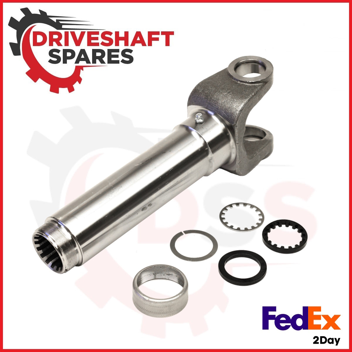 Forged, Long travel 1310 Spline and Slip Yoke 3-Inch Y2K100 & Y2K200-3