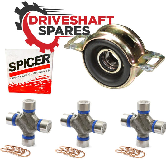 Toyota Tacoma 2005-2015 Spicer Driveshaft Center Bearing & U-Joints Set 5-213X